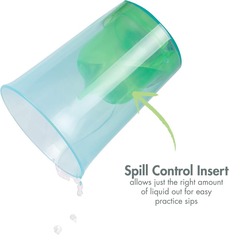 The First Years My First Open Cup - 2 Count Training Cups with Removable Spill Control Insert for Toddlers - Image 4
