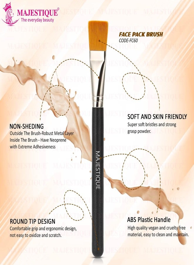 Majestique Face Pack/Mask Brush for Men/Women - Pack of 1 - Image 3