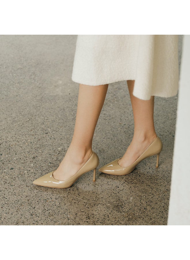 73hours Liu Yifei Heba Same Style Women's Shoes, Brittany25 New Upgraded Version Comfortable Thin High Heels, Commuter Shallow Mouth Pumps - Image 4