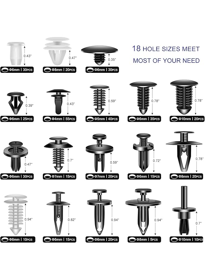 اكس بي ار ان مجموعة من 12 أداة لإزالة الزخارف، طقم أدوات إزالة زخارف الصوت لأبواب ولوحات السيارة، مجموعة أدوات إزالة مشابك التثبيت التلقائية - Image 3