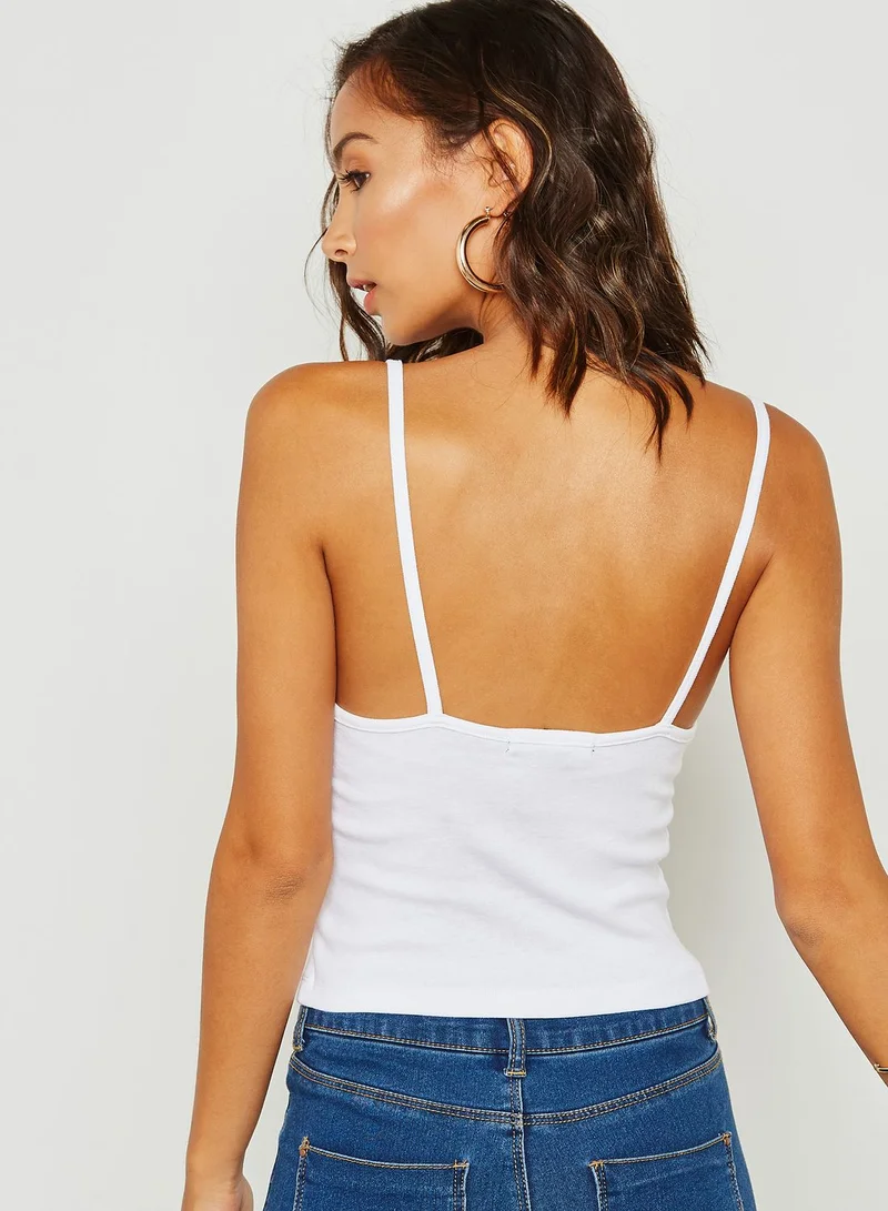 FOREVER 21 Strawberry Print Tank Top