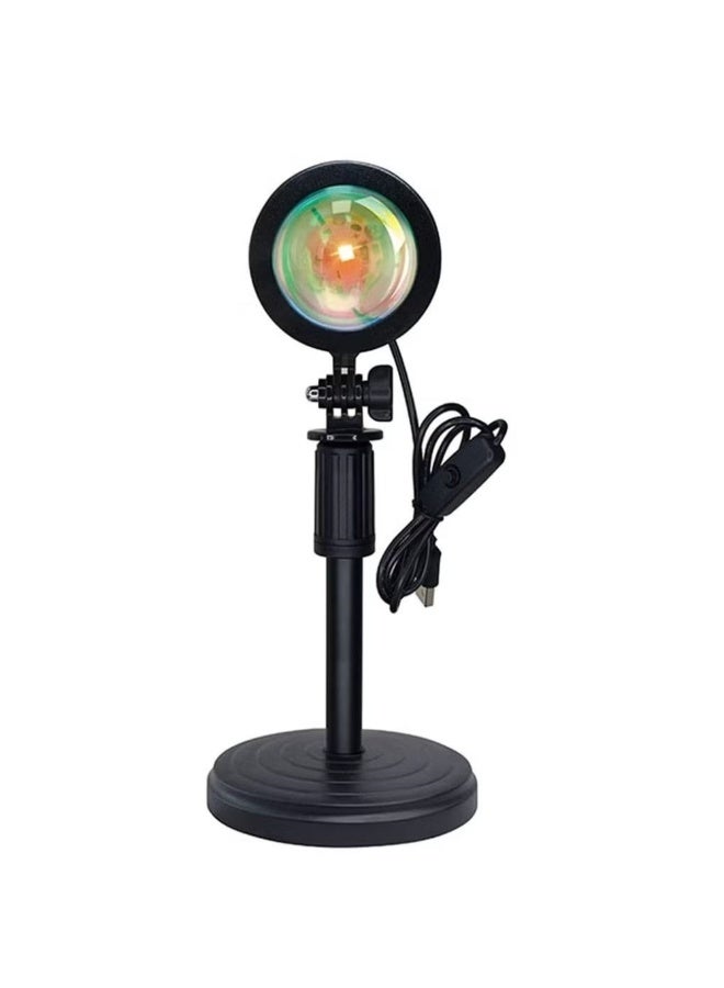 ACLIX Sunset Projection Romantic Lamp – LED Night Light & Starry Sky Projector - Image 1