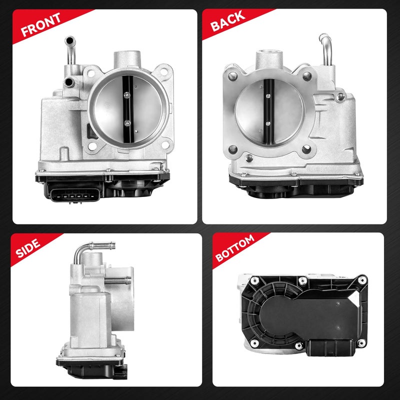 PLDDE New Electronic Throttle Body Assembly with TPS Position Sensor for Select Nissan Models - Image 4