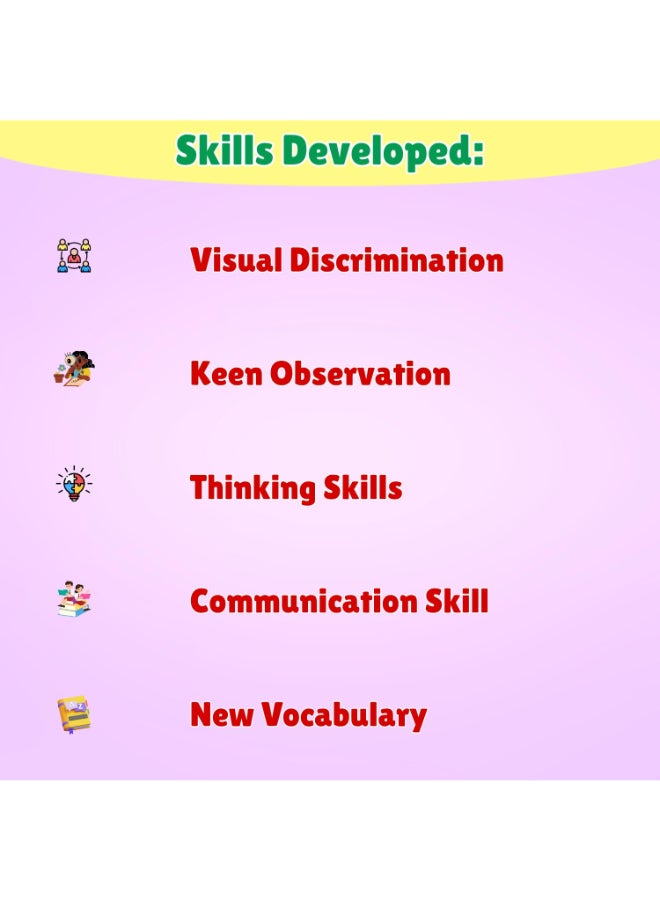 Creative's Smart Roll & Tell Educational Game - Vocabulary Picture Card Fun Learning Toy for Kids, Describing Skills Activity, Early Years Language Builder, Gifts for Boys & Girls Ages 4 5 6 - Image 3