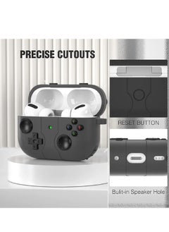 Generic Compatible with Airpods Pro 2nd/1st Generation Case, Game Player Design, Airpods Pro 2 Case 2022 with Keychain for Men Women Soft Silicone Protective Cover Skin for Airpods Pro 2nd/1st Gen  - Image 2