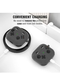 Generic Compatible with Airpods Pro 2nd/1st Generation Case, Game Player Design, Airpods Pro 2 Case 2022 with Keychain for Men Women Soft Silicone Protective Cover Skin for Airpods Pro 2nd/1st Gen  - Image 5