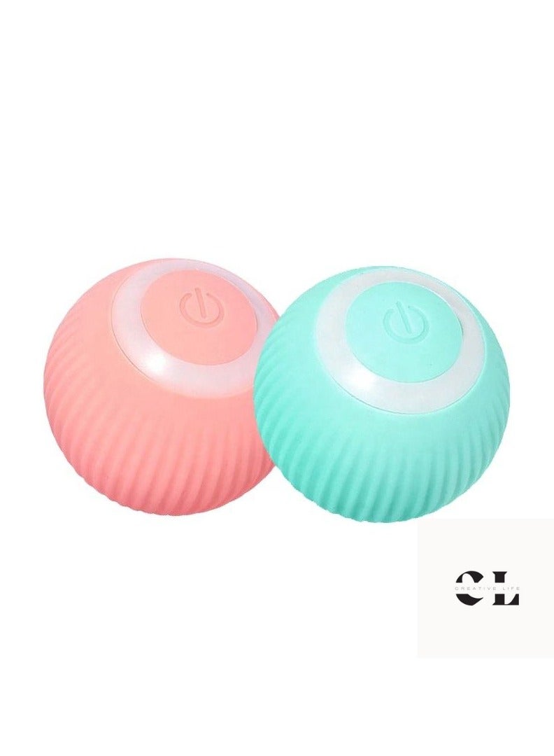 CREATIVE LIFE Smart Cat Toy, Automatic Rolling Ball Electric Cat Ball Interactive For Cats ABS Balls for Dogs Pet Chew Toy - Image 4