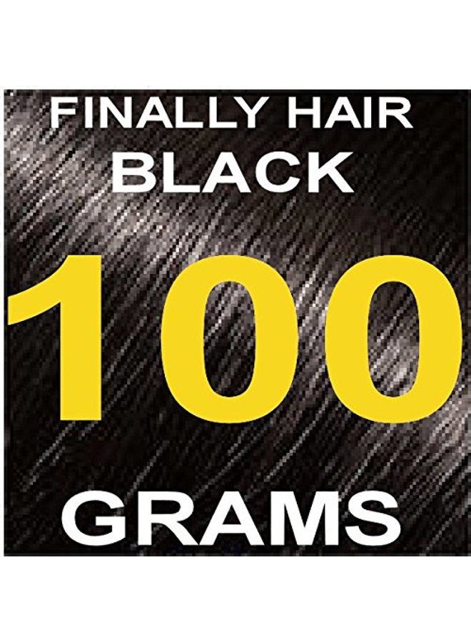 Finally Hair Hair Fiber Refill 100 Grams For Hair Loss Concealing by Finally Hair (Black) - Image 1