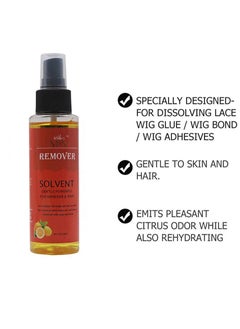 WodeMate Lace Wig Adhesive Remover Spray, Fast Acting Hair Extensions Remover & Extension Tape Remover, Removes Hairspray, Wig Tape & Double Sided Extension Tape (118ml)  - Image 4