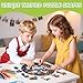 AEEKDOOK 50 Piece Puzzles for Kids Rainbow Unicorn Wooden Puzzles for Kids Ages 46 Kids Puzzle with Unique Animal Shapes Easter Puzzles Gift for Boys and Girls 114 114in - Image 4