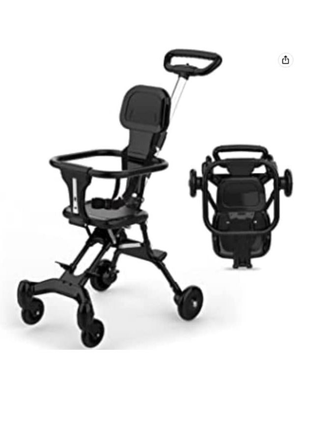 Baby Portable Stroller Lightweight & Foldable/Compact & Reversible Handlebar Safety Belt Travel Pram For Baby From 6 Month to 3 Years old - Image 1