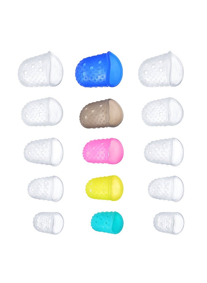 Generic 25 Pcs Guitar Silicone Finger Protectors And Guitar Pick  - Image 2