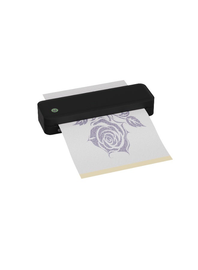 AiYin A40s Tattoo Thermal Printer, Wireless Inkless Stencil Printer, Supports Continuous, Folded & Label Tattoo Paper, USB-C Charging, 203 DPI, iOS Android Windows macOS - view 2