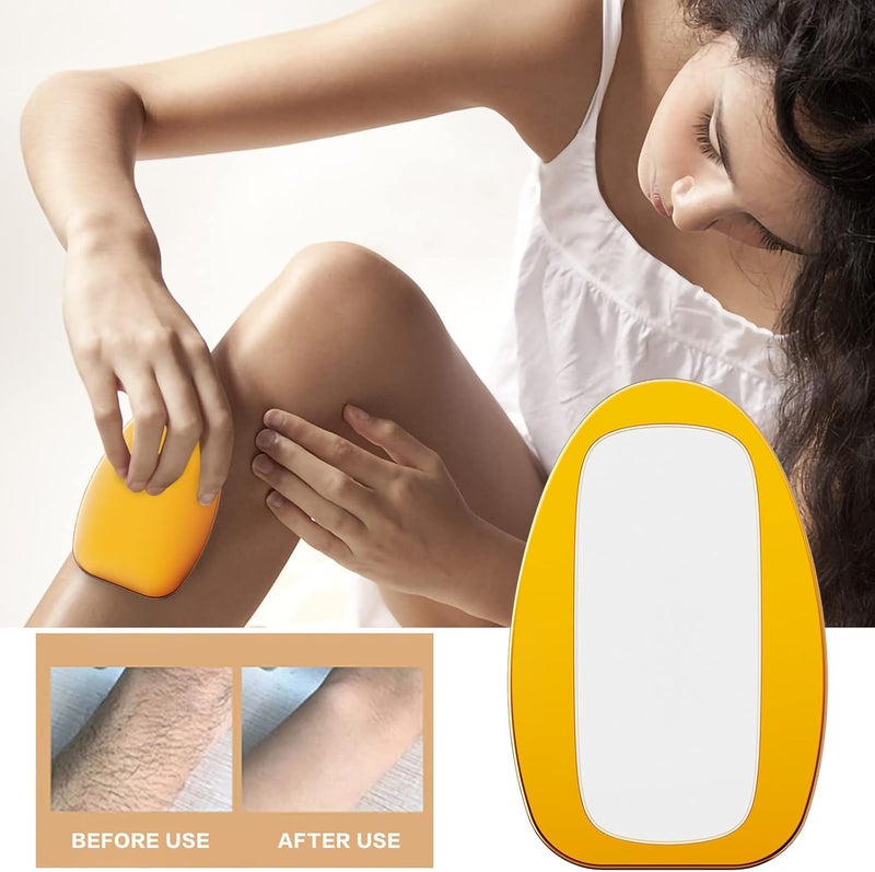comfrt Crystal Epilator, Crystal Hair Eraser for Women and Men, Magic Crystal Hair Remover, Exfoliation Hair Removal Tool for Arms Legs Back Fast & Easy Skin Exfoliator - Image 2