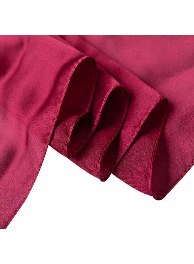 Cyzlann Women's Scarves 100% Silk Long Lightweight Scarfs for women - Image 4