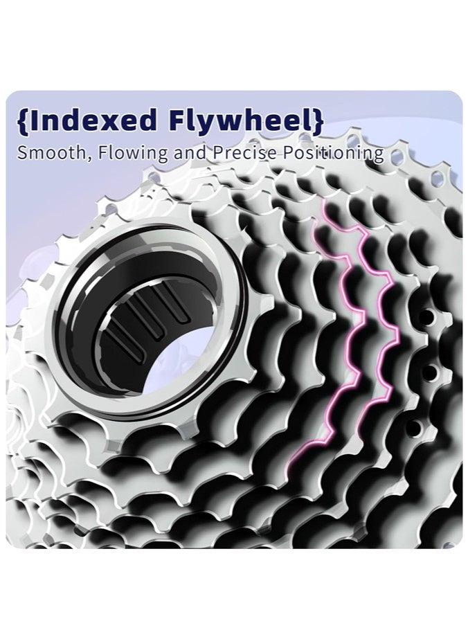 Denzoz 26Inch Mountain Bike 21 Speed MTB Bicycle with High Carbon Steel Frame Suspension Fork Dual-Disc Brake for Adult youth Men Womens Bikes - Image 3