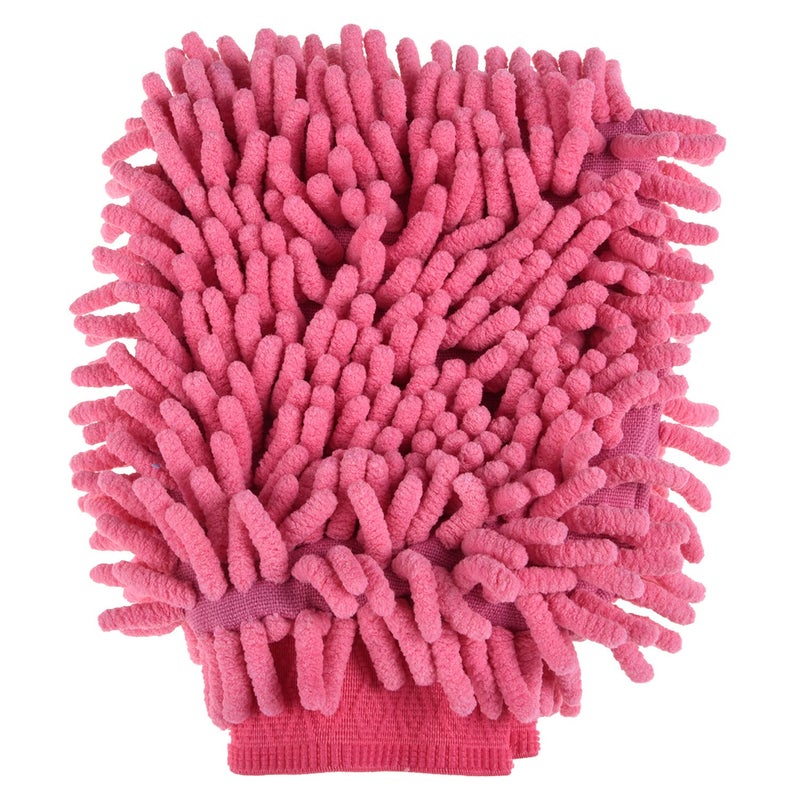 Kuber Industries Kuber Industries Gloves | Microfiber Cleaning Gloves | Chenille Mitts for Kitchen | 50 GSM Hand Duster for Kitchen | Hand Gloves for Car | Duster for Glass | Pack of 2 | Multi - Image 2