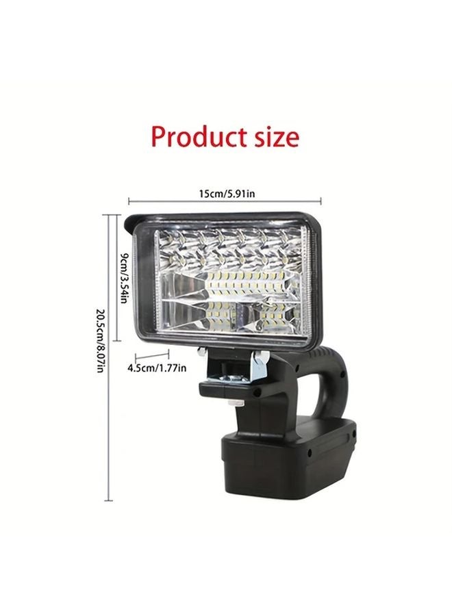 Mutian 4 Inch 30 LED Beads Handheld Work Lamp High Brightness Wide Field of View - Image 3