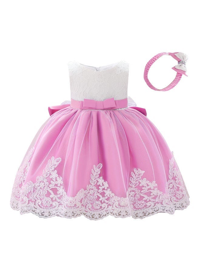 NIBEMINENT 2-Piece Princess Costume Dress And Hairband Set 80cm - Image 1
