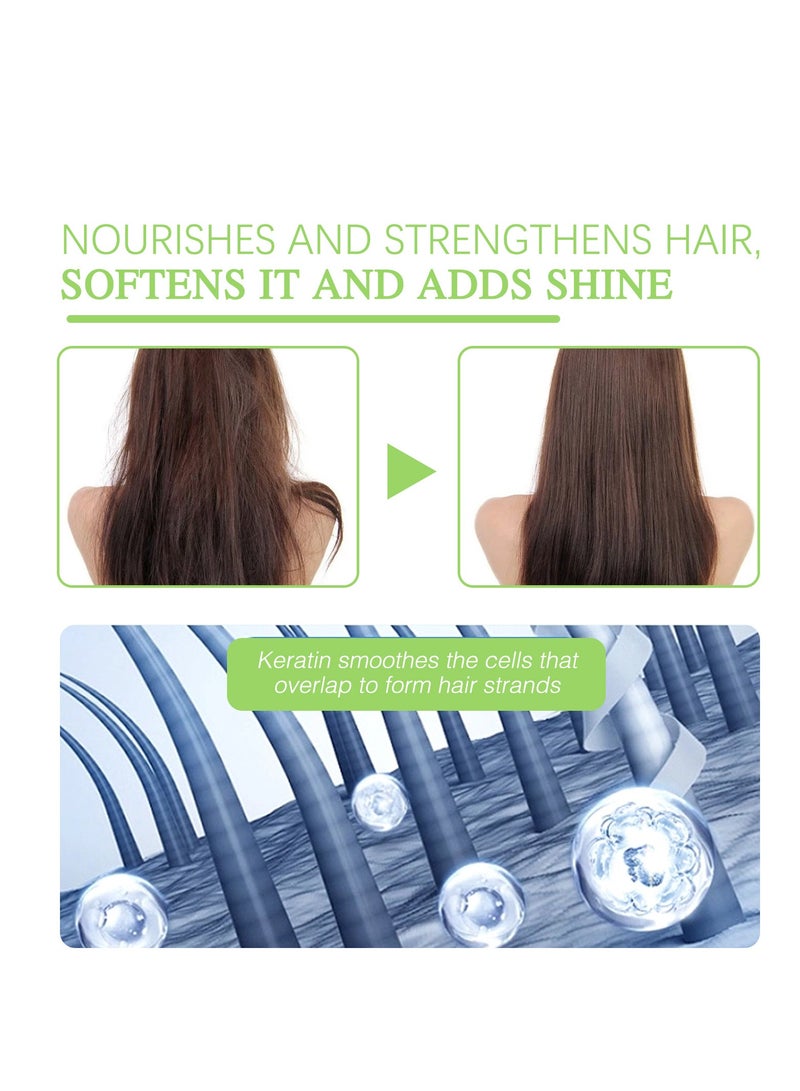 EELHOE Rosemary Essential Oil Rosemary Oil Hair Serum, Pure Organic Rosemary Oil for Dry Damaged Hair, Hair Loss Scalp Treatment, Hair Care (100ml) - Image 4