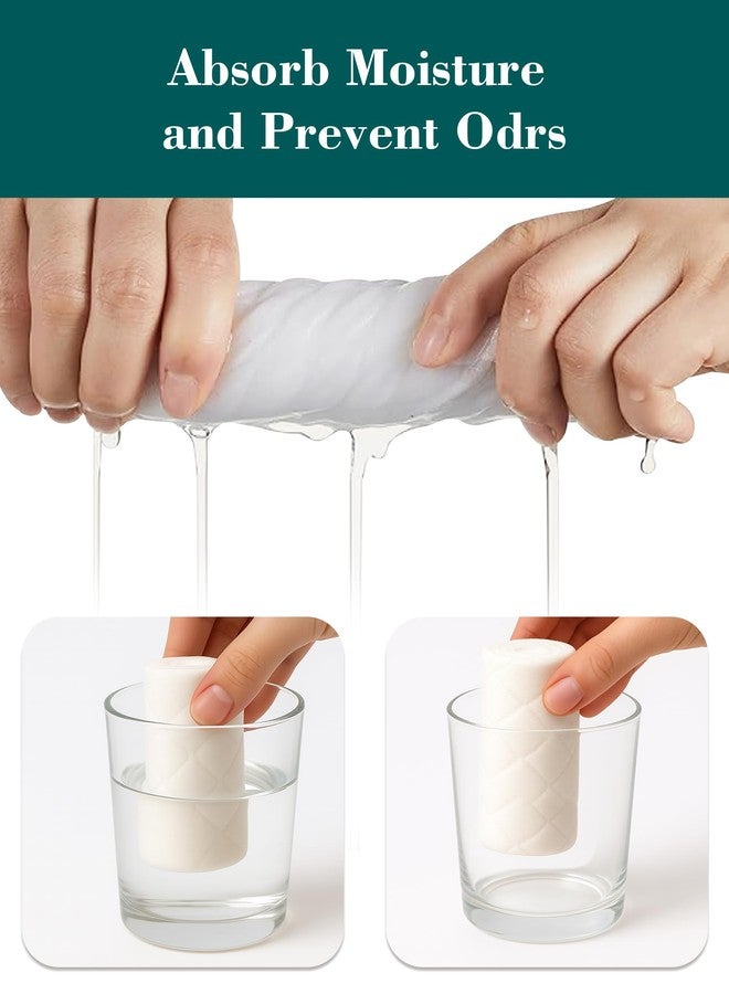 DawnBox Bra Liners to Absorb Sweat Under Breasts, Bra Sweat Liners/Tummy Liners for Sweat Rash, Absorbent Sweat Pads, Cotton Bra Liners for Sweat Rash Plus Size for Women & Men (15.7x3 in) 3Pcs - Image 3