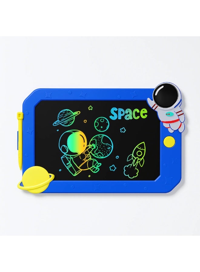 فيو لوحة كتابة LCD مقاس 10 بوصات للأطفال، لوحة رسم تعليمية للأطفال، لوحة كتابة تعليمية مقاس 10 بوصات، لوحة رسم ملونة قابلة للمسح وإعادة الاستخدام، لوحة رسم إلكترونية للأطفال، ألعاب تعليمية للأطفال الصغار، ألعاب تعليمية للأولاد والبنات، لوحة رسم إبداعية بشاشة LCD ملونة وآمنة للعين، مع قلم ستايلس، زر قفل ومحو، مناسبة للمنزل أو المدرسة أو رياض الأطفال، هدايا عيد الميلاد أو توزيعات الحفلات أو جوائز الصف الدراسي - Image 1