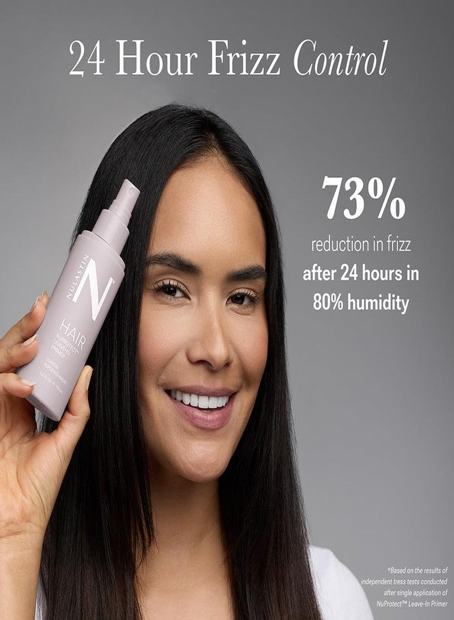 NULASTIN NuProtect Leave In Conditioner Spray - Silicone-Free Heat Protectant, Detangler Spray, Split Ends Hair Treatment & Styling Primer - Color-Safe Formula with 24HR Frizz Control (5 Fl Oz) - Image 3