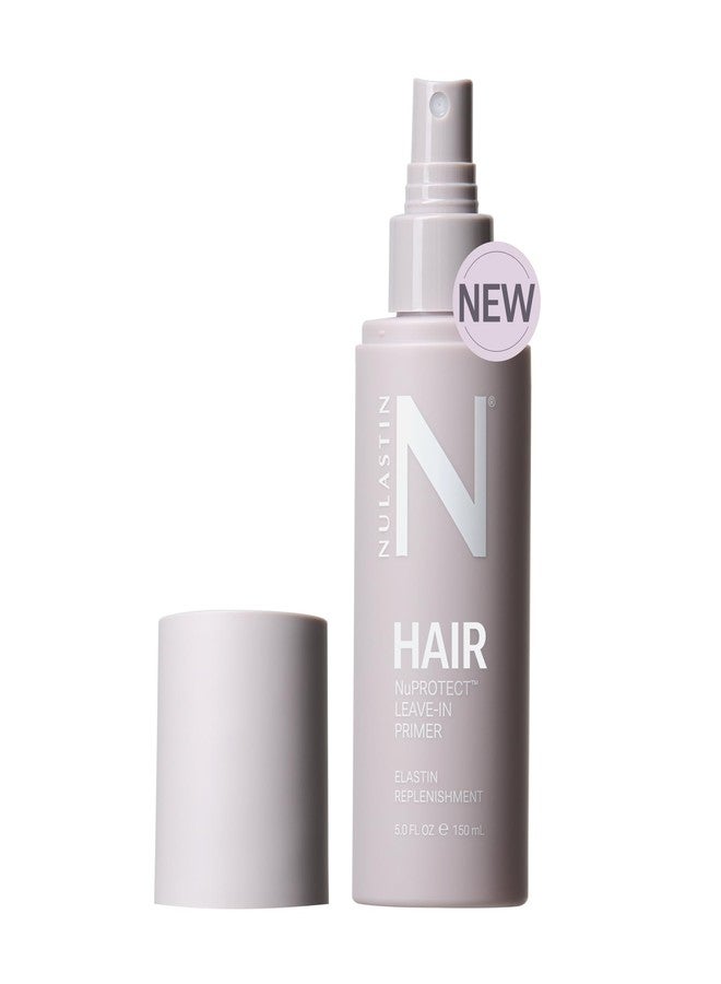 NULASTIN NuProtect Leave In Conditioner Spray - Silicone-Free Heat Protectant, Detangler Spray, Split Ends Hair Treatment & Styling Primer - Color-Safe Formula with 24HR Frizz Control (5 Fl Oz) - Image 1