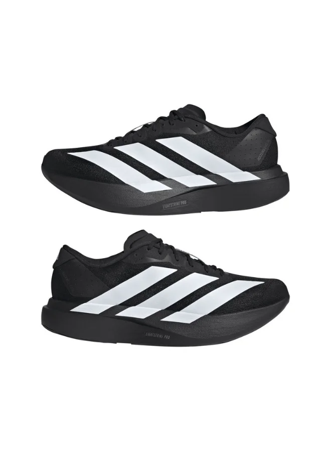 Adidas Adidas Adizero Evo Sl M Black Running Shoes For Men 12.5