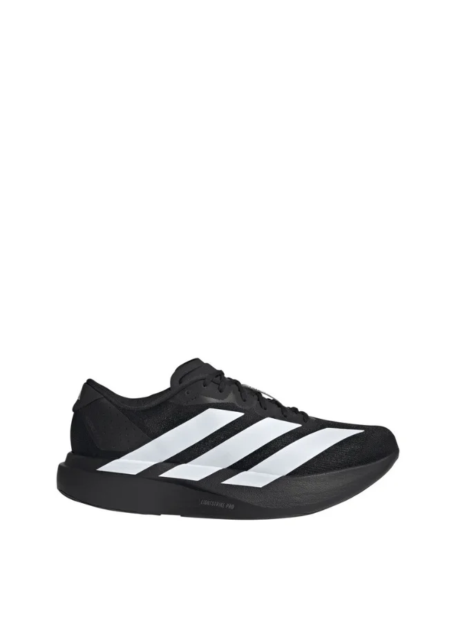 adidas أديداس أديزيرو إيفو إس إل إم حذاء جري رجالي أسود مقاس 12.5