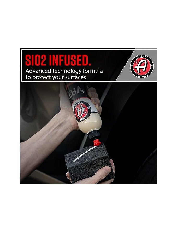 Adam's Polishes - Adam's Polishes Silica Infused VRT Tire & Trim Dressing 16oz Durable UV Protection and Water Repellent Leaves a Crisp Freshly Detailed Look Dress Tires or Trim Without Worry of Slinging. - Image 1
