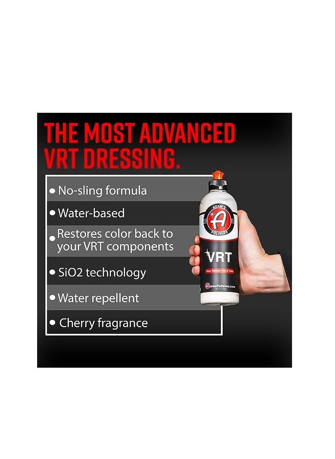 Adam's Polishes - Adam's Polishes Silica Infused VRT Tire & Trim Dressing 16oz Durable UV Protection and Water Repellent Leaves a Crisp Freshly Detailed Look Dress Tires or Trim Without Worry of Slinging. - Image 1