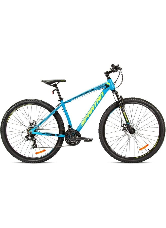 Spartan Master Mountain Bike| 29 inch wheel size | 21 speed Shimano gear |for adults| Sea Blue  - Image 2