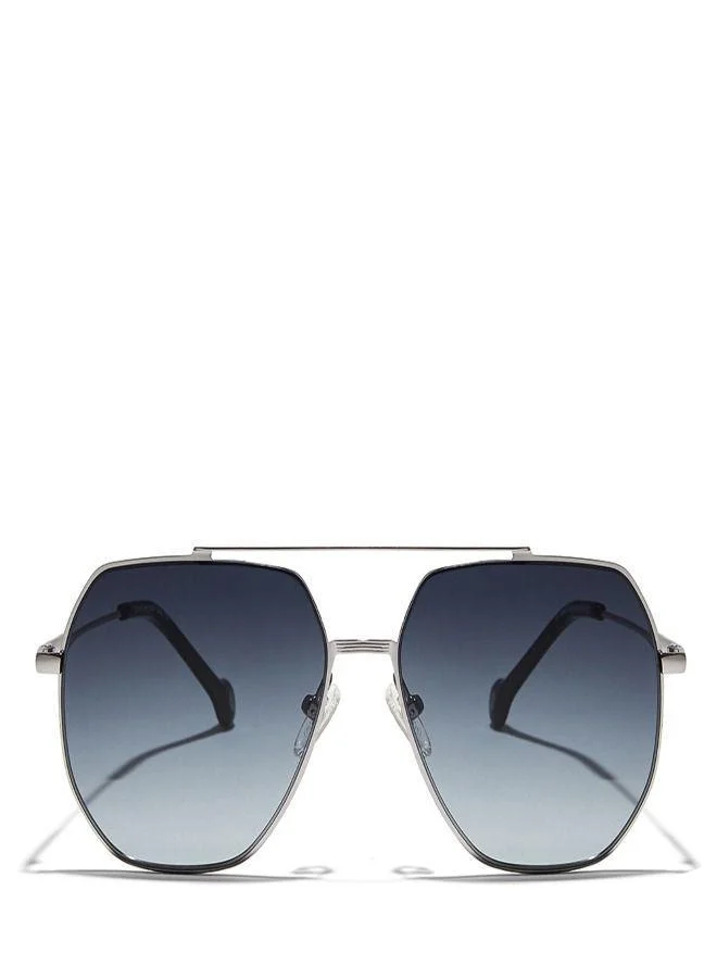 30Sundays 30Sundays HOT SHOT Men's Aviator Sunglasses, Gray