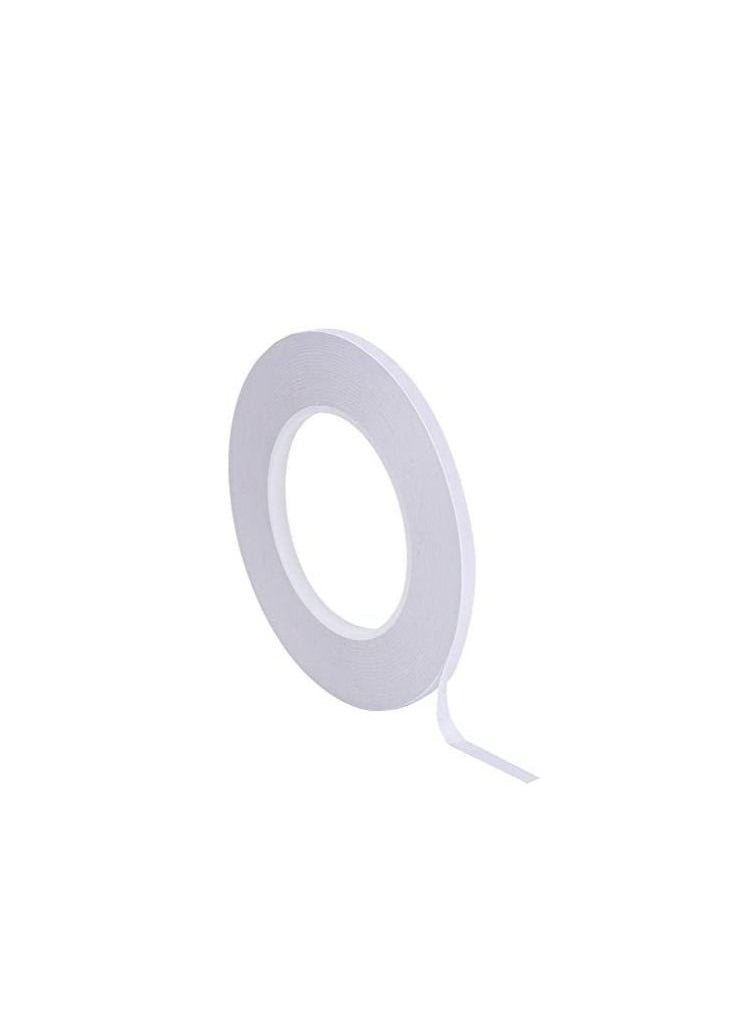 MARKQ Double Sided Tape, 1/2" x 20 yards Adhesive Sticky Tape for Arts, Crafts, Photography, Scrapbooking, Card Making, Gift Wrapping & Office School Stationery Supplies  - Image 1