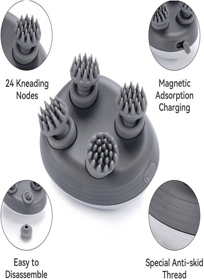 HTC - Mini Rechargable Smart Deep Scalp Massager - Image 1
