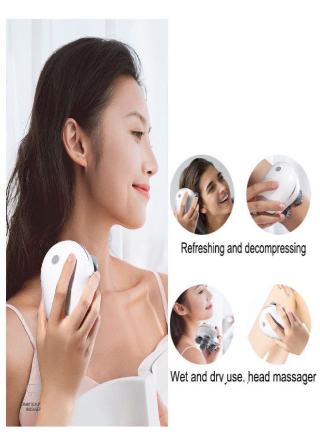 HTC - Mini Rechargable Smart Deep Scalp Massager - Image 1