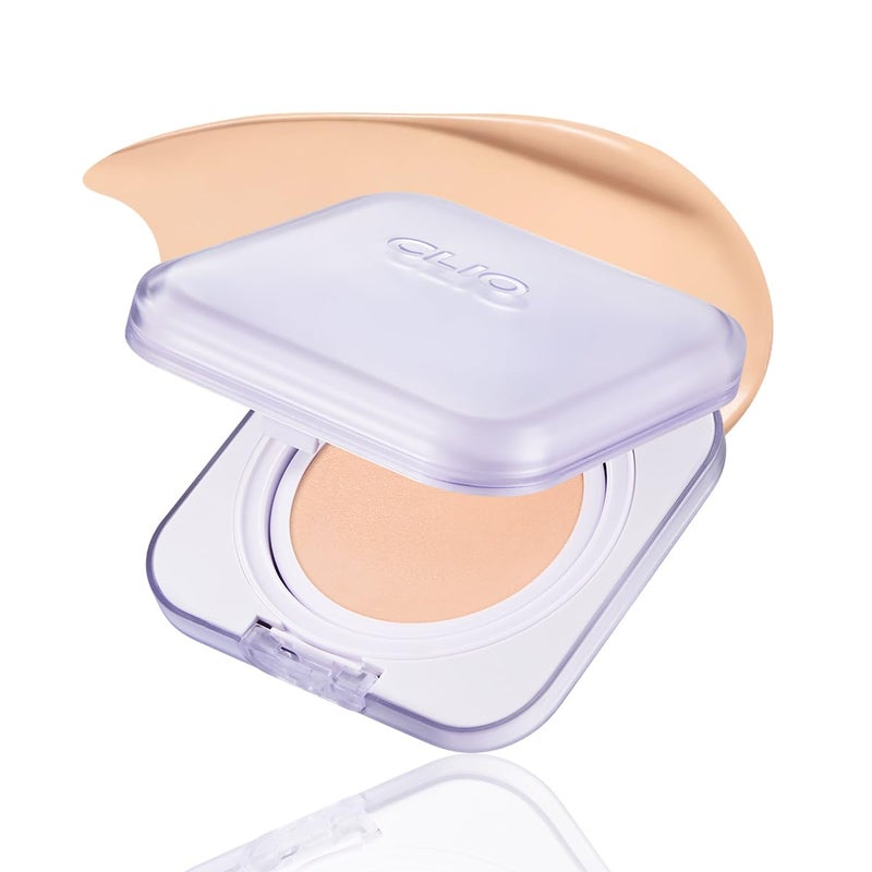 CLIO PROFESSIONAL كليو كيل كوفر مش بلور كوشن فاونديشن، تغطية كاملة خالية من العيوب، تلطيف المسام لبشرة ناعمة، لمسة شبه مات، تدوم طويلاً، خفيفة الوزن، تحكم في الزيت، فاونديشن كوري (23N زنجبيل) - Image 1