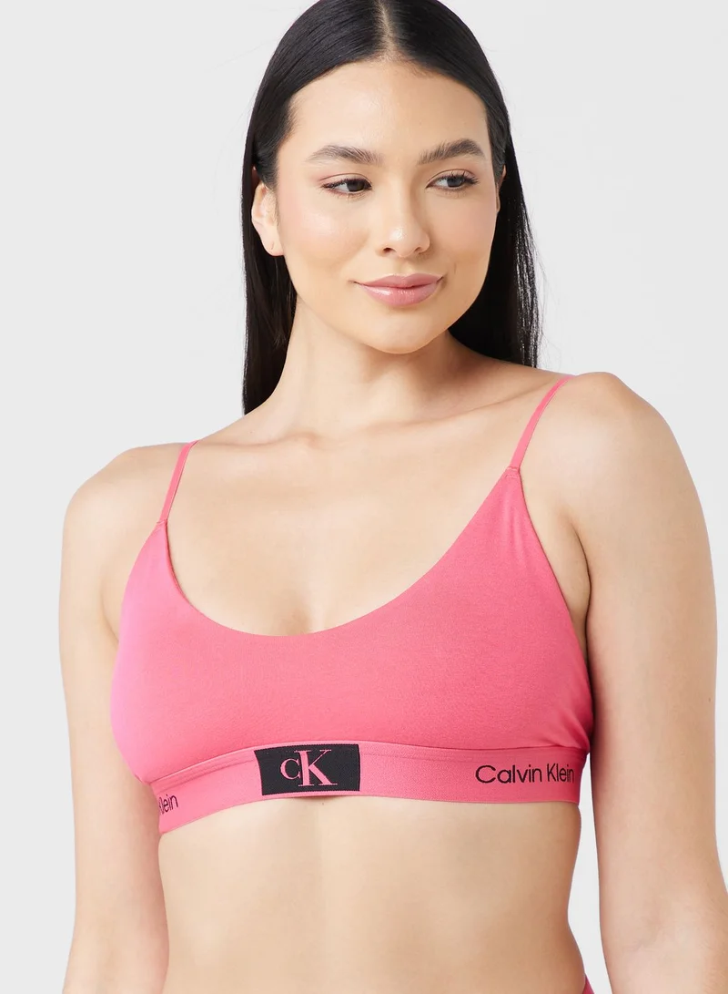CALVIN KLEIN Logo Band Bikini Top & Bottom Set