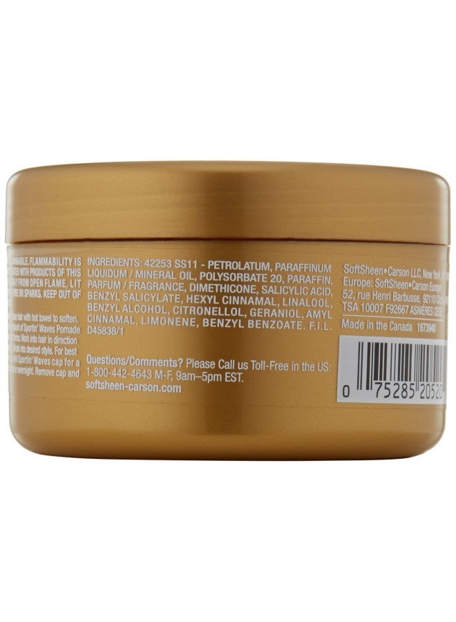 Softsheen-Carson Sportin' Waves Maximum Hold Pomade, 3.5 Oz - Image 3