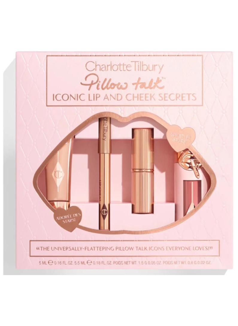 شارلوت تلبوري شارلوت تيلبوري بيلو توك – مجموعة أسرار الشفاه والخدود الأيقونية، 4 قطع