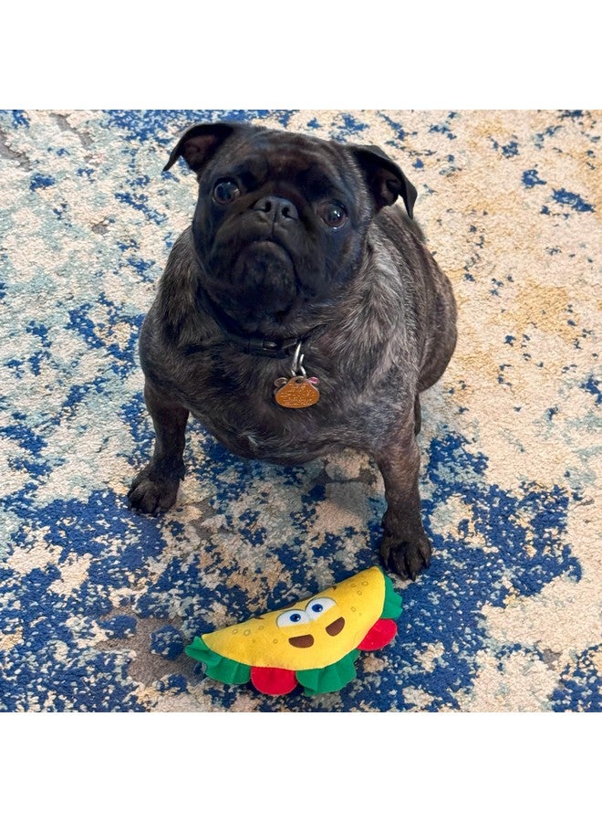 SPOT Fun Food Taco Plush Dog Toy with Squeaker - Interactive Soft, Squeaky Toy for Dogs and Puppies, Keeps Pets Entertained, Cute and Funny Chew Toy Made with Soft Fabric - 6in - Image 5