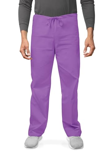 Adar Uniforms, Universal Unisex Scrubs - Unisex Drawstring Scrub Set - 701 - Lavender - M - Image 4