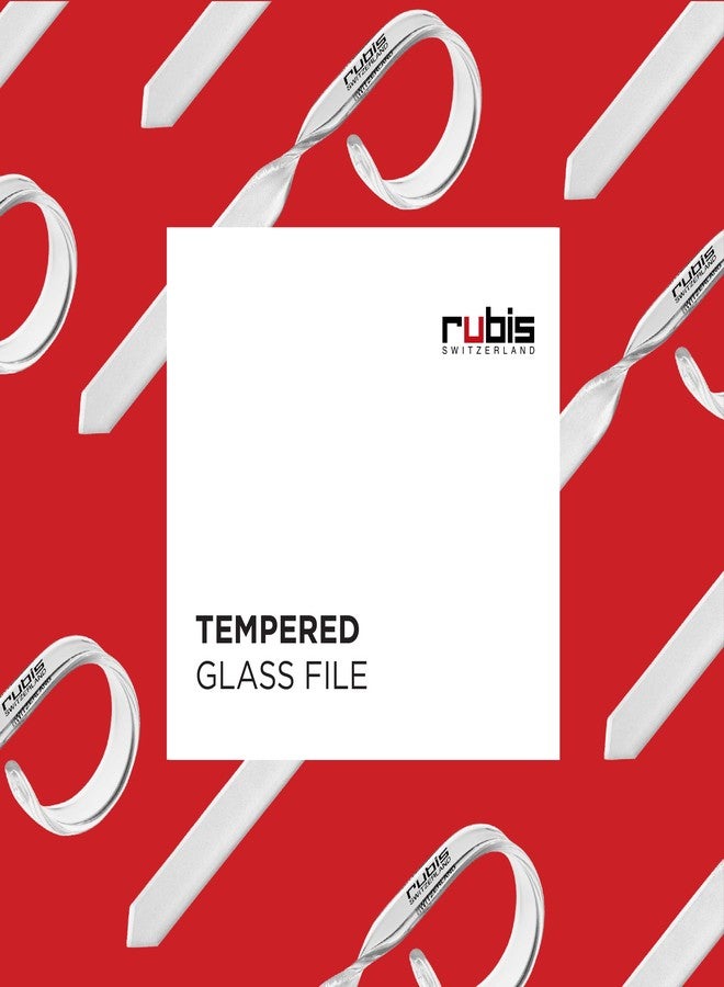 Rubis Twisted Glass Nail File for Shaping and Smoothing Finger and Toenails, 1K700GT, Made in Switzerland - Image 4