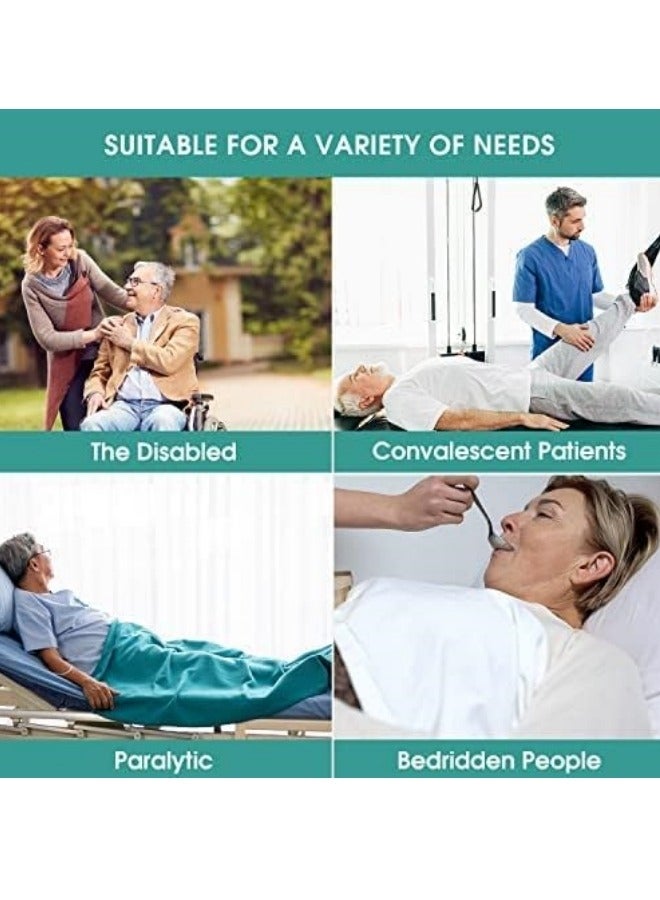 Positioning Bed Pad with Handles Hospital Sheets Transfer Board Belts Patient Lift Elderly Assistance Incontinence Mattress Sheets for Turning Lifting Repositioning Washable Underpads - Image 5