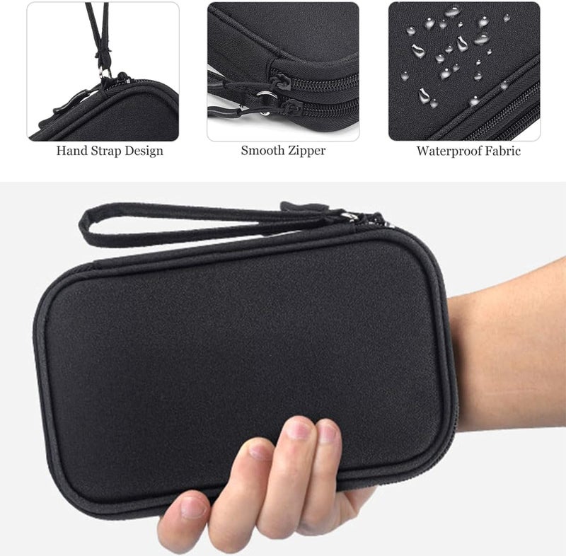 Angoo Gadget Organizer Bag for Men – 1 Year Warranty Travel Tech Pouch, Cable Organiser, Charger Case, Wire Organizer, SSD HDD Cover, Power Bank & Pendrive Pouch – Travel Accessories Organizer - Image 5