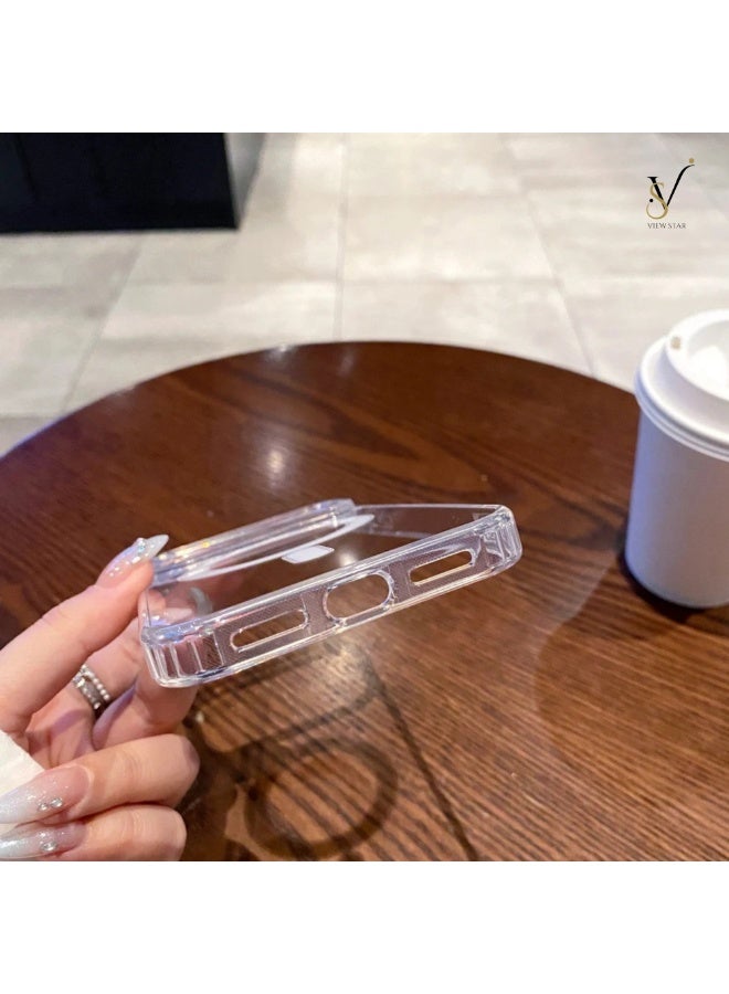 VIEW STAR Viewstar Ultra-Slim Clear Magnetic Case for iPhone 17 Pro – Shockproof Transparent Cover with Strong Magnetic Ring, Anti-Yellow Back, Raised Camera Protection & Precision Cutouts - Image 3