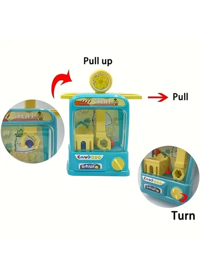 Interactive Desktop Ball Catcher Game Color Random Fun Educational Toy For Kids Enhances Hand Eye Coordination Durable Plastic Colorful Design Cartoonish Graphics Includes 12 Balls Perfect For Parent Child Bonding - Image 5