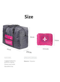 SOWUGI Waterproof Foldable Duffel Bag Nylon Travel Bag Storage Bag  - Image 4