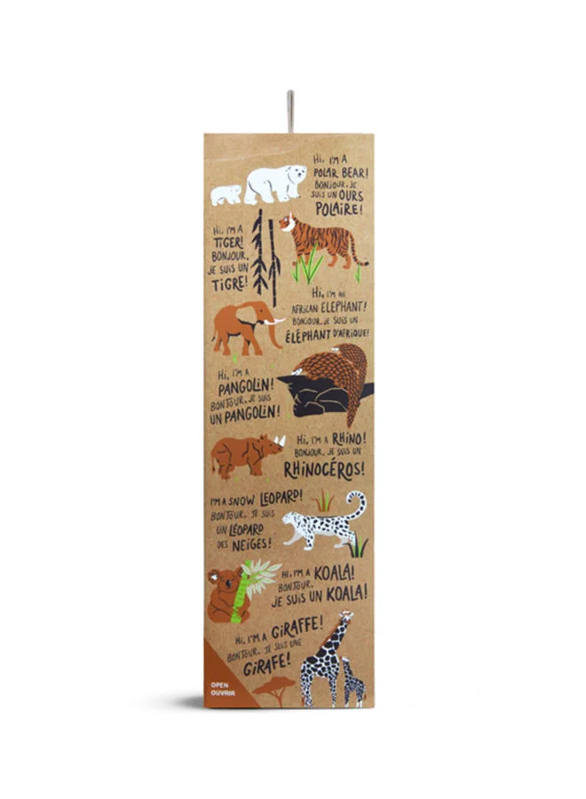 Munchkin Pack Of 8 Wild Love Squirters Bath Toys